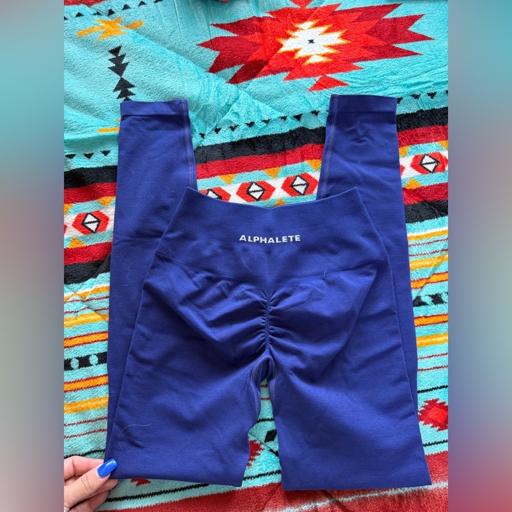 Alphalete Blue Leggings